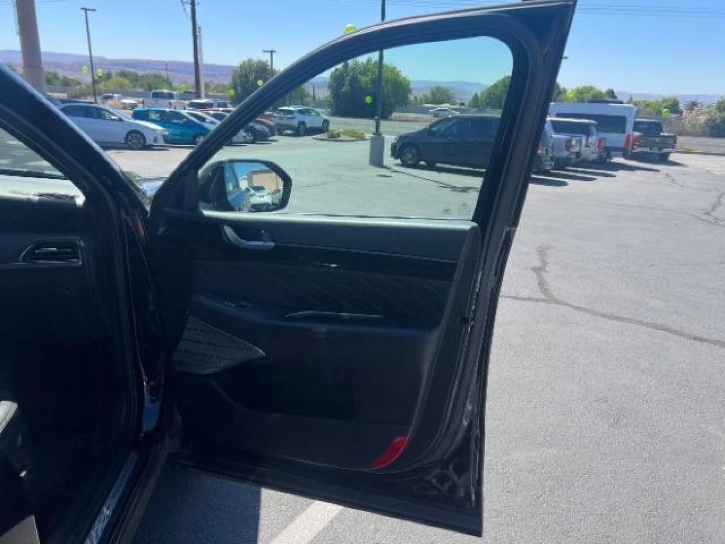 2022 Abyss Black Pearl /Black Hyundai Palisade Calligraphy (KM8R7DHE0NU) with an Lambda II 3.8L V-6 gasoline direct injection engine, Automatic transmission, located at 1865 East Red Hills Pkwy, St. George, 84770, (435) 628-0023, 37.120850, -113.543640- Photo#29