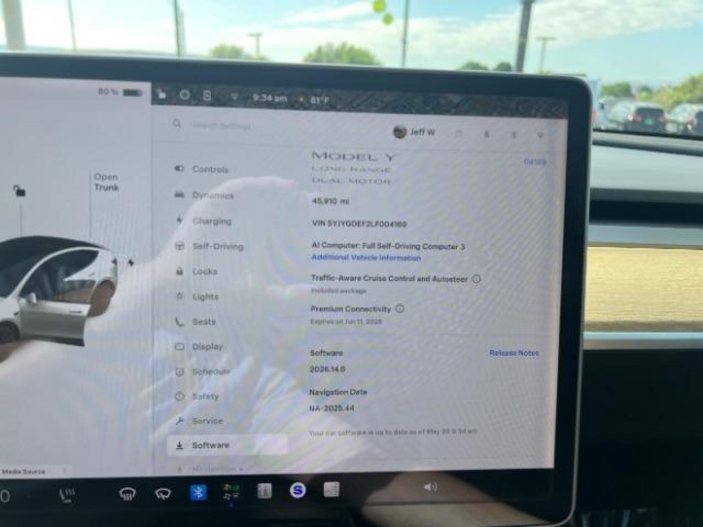 2020 White /Black Tesla Model Y Long Range Dual Motor All-Wheel Drive (5YJYGDEF2LF) with an ELECTRIC engine, Electric transmission, located at 1865 East Red Hills Pkwy, St. George, 84770, (435) 628-0023, 37.120850, -113.543640 - Excellent Tesla Model Y Long Range All Wheel Drive. HW3. Inside and outside in great shape. White exterior and black interior. Tires are in great condition All our Teslas come with charging kit. Battery is healthy. Gets 275 on full charge. Recurrent Battery Health Report 95% 2 Owner, Clean title,- Photo#1