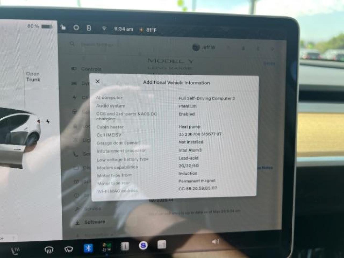 2020 White /Black Tesla Model Y Long Range Dual Motor All-Wheel Drive (5YJYGDEF2LF) with an ELECTRIC engine, Electric transmission, located at 1865 East Red Hills Pkwy, St. George, 84770, (435) 628-0023, 37.120850, -113.543640 - Excellent Tesla Model Y Long Range All Wheel Drive. HW3. Inside and outside in great shape. White exterior and black interior. Tires are in great condition All our Teslas come with charging kit. Battery is healthy. Gets 275 on full charge. Recurrent Battery Health Report 95% 2 Owner, Clean title,- Photo#2