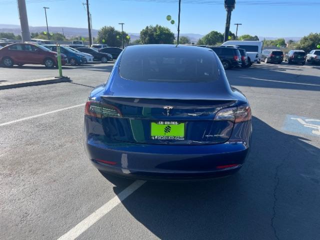 2022 Deep Blue Metallic /Black Tesla Model 3 Long Range Dual Motor All-Wheel Drive (5YJ3E1EB2NF) with an ELECTRIC engine, Electric transmission, located at 1865 East Red Hills Pkwy, St. George, 84770, (435) 628-0023, 37.120850, -113.543640 - Excellent Tesla Model 3 Long Range All Wheel Drive. HW3. in excellent condition. Tires are in great shape All our Teslas come with mobile charging kit. Battery is healthy. Gets 295 on full charge. Recurrent Battery Health Report 92% 2 owner Clean title, no accidents Still has remaining 120k mil - Photo#7