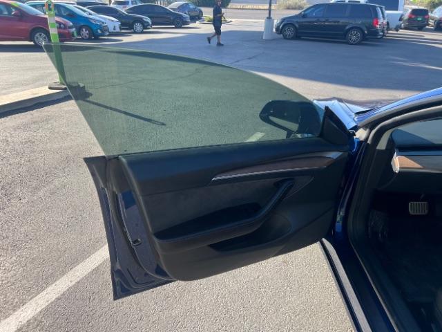 2022 Deep Blue Metallic /Black Tesla Model 3 Long Range Dual Motor All-Wheel Drive (5YJ3E1EB2NF) with an ELECTRIC engine, Electric transmission, located at 1865 East Red Hills Pkwy, St. George, 84770, (435) 628-0023, 37.120850, -113.543640 - Excellent Tesla Model 3 Long Range All Wheel Drive. HW3. in excellent condition. Tires are in great shape All our Teslas come with mobile charging kit. Battery is healthy. Gets 295 on full charge. Recurrent Battery Health Report 92% 2 owner Clean title, no accidents Still has remaining 120k mil - Photo#14
