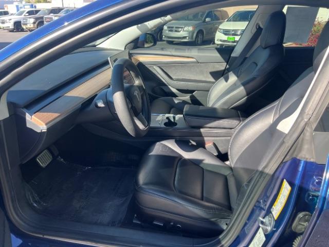 2022 Deep Blue Metallic /Black Tesla Model 3 Long Range Dual Motor All-Wheel Drive (5YJ3E1EB2NF) with an ELECTRIC engine, Electric transmission, located at 1865 East Red Hills Pkwy, St. George, 84770, (435) 628-0023, 37.120850, -113.543640 - Excellent Tesla Model 3 Long Range All Wheel Drive. HW3. in excellent condition. Tires are in great shape All our Teslas come with mobile charging kit. Battery is healthy. Gets 295 on full charge. Recurrent Battery Health Report 92% 2 owner Clean title, no accidents Still has remaining 120k mil - Photo#16