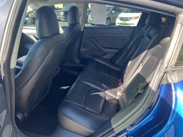2022 Deep Blue Metallic /Black Tesla Model 3 Long Range Dual Motor All-Wheel Drive (5YJ3E1EB2NF) with an ELECTRIC engine, Electric transmission, located at 1865 East Red Hills Pkwy, St. George, 84770, (435) 628-0023, 37.120850, -113.543640 - Excellent Tesla Model 3 Long Range All Wheel Drive. HW3. in excellent condition. Tires are in great shape All our Teslas come with mobile charging kit. Battery is healthy. Gets 295 on full charge. Recurrent Battery Health Report 92% 2 owner Clean title, no accidents Still has remaining 120k mil - Photo#21