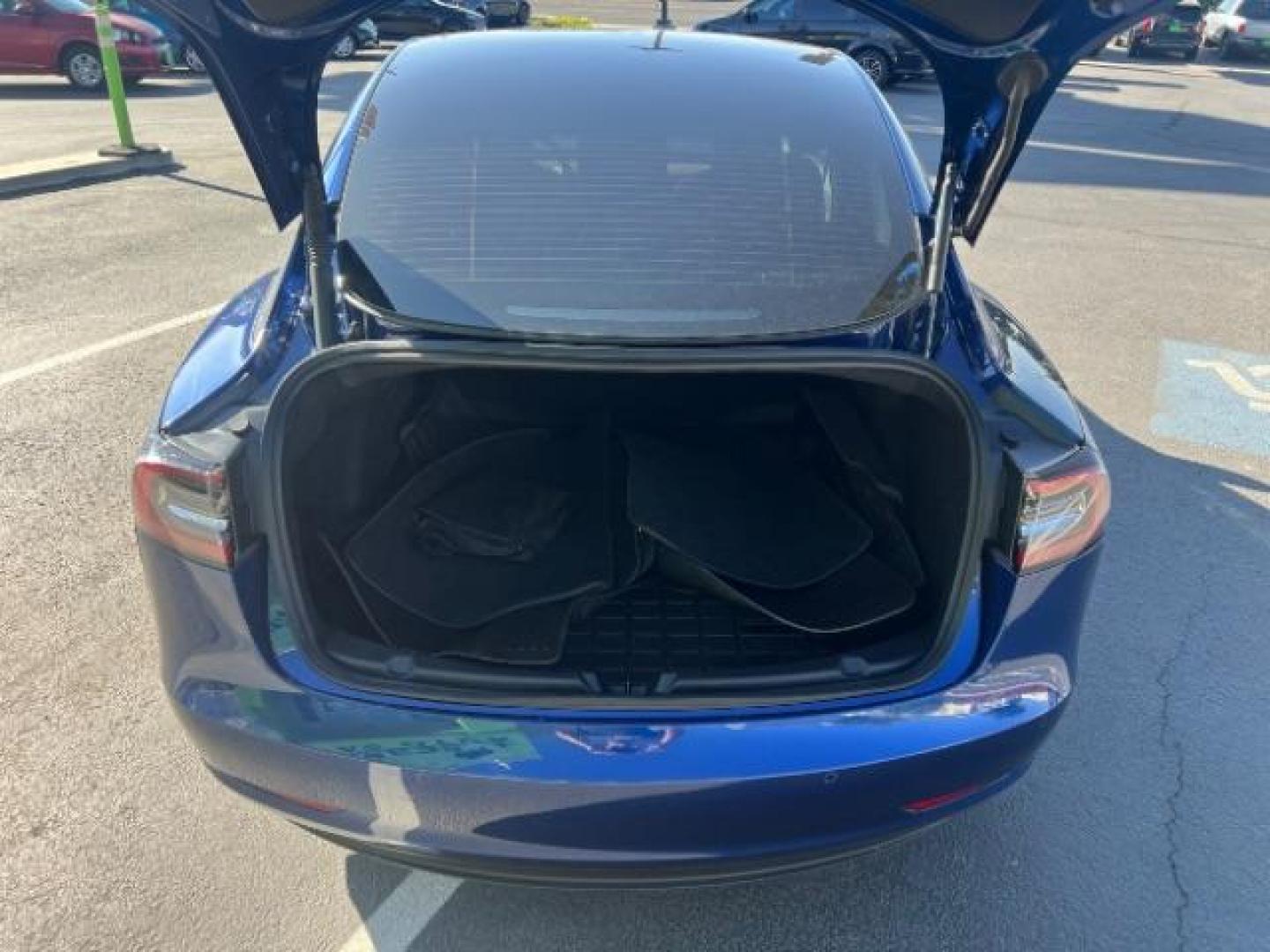 2022 Deep Blue Metallic /Black Tesla Model 3 Long Range Dual Motor All-Wheel Drive (5YJ3E1EB2NF) with an ELECTRIC engine, Electric transmission, located at 1865 East Red Hills Pkwy, St. George, 84770, (435) 628-0023, 37.120850, -113.543640- Photo#24