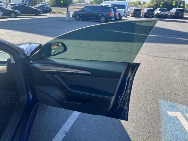 2022 Deep Blue Metallic /Black Tesla Model 3 Long Range Dual Motor All-Wheel Drive (5YJ3E1EB2NF) with an ELECTRIC engine, Electric transmission, located at 1865 East Red Hills Pkwy, St. George, 84770, (435) 628-0023, 37.120850, -113.543640 - Excellent Tesla Model 3 Long Range All Wheel Drive. HW3. in excellent condition. Tires are in great shape All our Teslas come with mobile charging kit. Battery is healthy. Gets 295 on full charge. Recurrent Battery Health Report 92% 2 owner Clean title, no accidents Still has remaining 120k mil - Photo#27