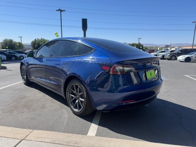 2022 Deep Blue Metallic /Black Tesla Model 3 Long Range Dual Motor All-Wheel Drive (5YJ3E1EB2NF) with an ELECTRIC engine, Electric transmission, located at 1865 East Red Hills Pkwy, St. George, 84770, (435) 628-0023, 37.120850, -113.543640 - Excellent Tesla Model 3 Long Range All Wheel Drive. HW3. in excellent condition. Tires are in great shape All our Teslas come with mobile charging kit. Battery is healthy. Gets 295 on full charge. Recurrent Battery Health Report 92% 2 owner Clean title, no accidents Still has remaining 120k mil - Photo#35