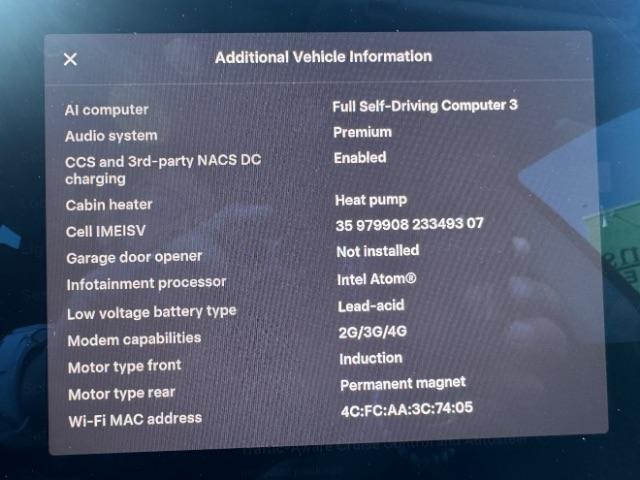 2022 Deep Blue Metallic /Black Tesla Model 3 Long Range Dual Motor All-Wheel Drive (5YJ3E1EB2NF) with an ELECTRIC engine, Electric transmission, located at 1865 East Red Hills Pkwy, St. George, 84770, (435) 628-0023, 37.120850, -113.543640 - Excellent Tesla Model 3 Long Range All Wheel Drive. HW3. in excellent condition. Tires are in great shape All our Teslas come with mobile charging kit. Battery is healthy. Gets 295 on full charge. Recurrent Battery Health Report 92% 2 owner Clean title, no accidents Still has remaining 120k mil - Photo#46