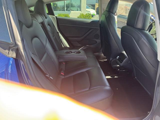 2022 Deep Blue Metallic /Black Tesla Model 3 Long Range Dual Motor All-Wheel Drive (5YJ3E1EB2NF) with an ELECTRIC engine, Electric transmission, located at 1865 East Red Hills Pkwy, St. George, 84770, (435) 628-0023, 37.120850, -113.543640 - Excellent Tesla Model 3 Long Range All Wheel Drive. HW3. in excellent condition. Tires are in great shape All our Teslas come with mobile charging kit. Battery is healthy. Gets 295 on full charge. Recurrent Battery Health Report 92% 2 owner Clean title, no accidents Still has remaining 120k mil - Photo#52
