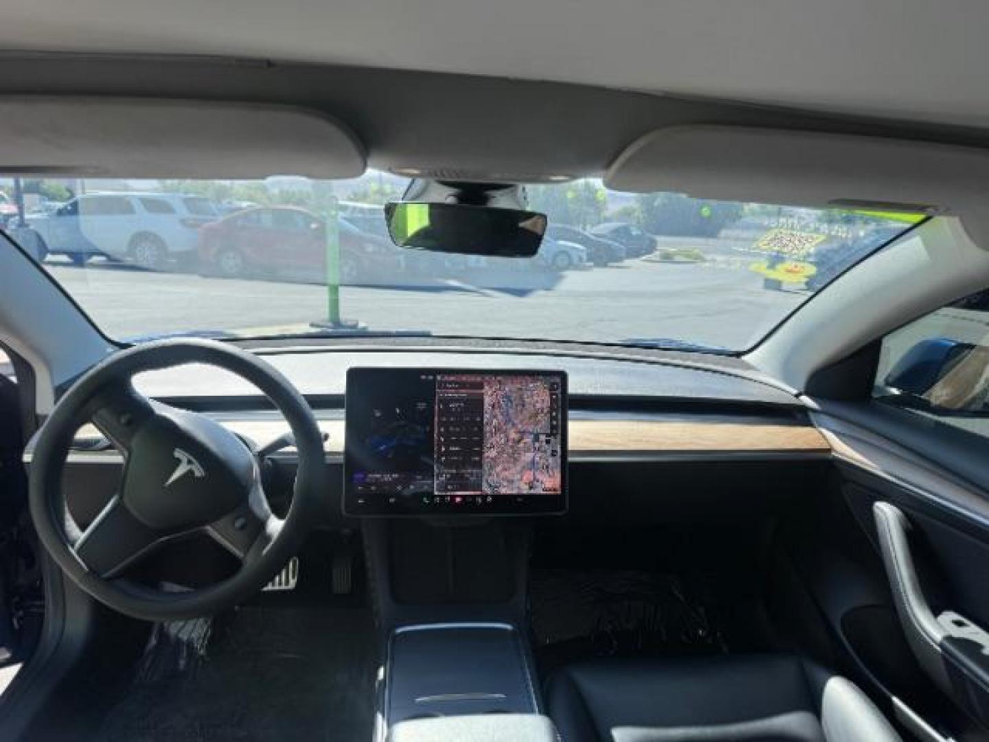 2022 Deep Blue Metallic /Black Tesla Model 3 Long Range Dual Motor All-Wheel Drive (5YJ3E1EB2NF) with an ELECTRIC engine, Electric transmission, located at 1865 East Red Hills Pkwy, St. George, 84770, (435) 628-0023, 37.120850, -113.543640- Photo#54