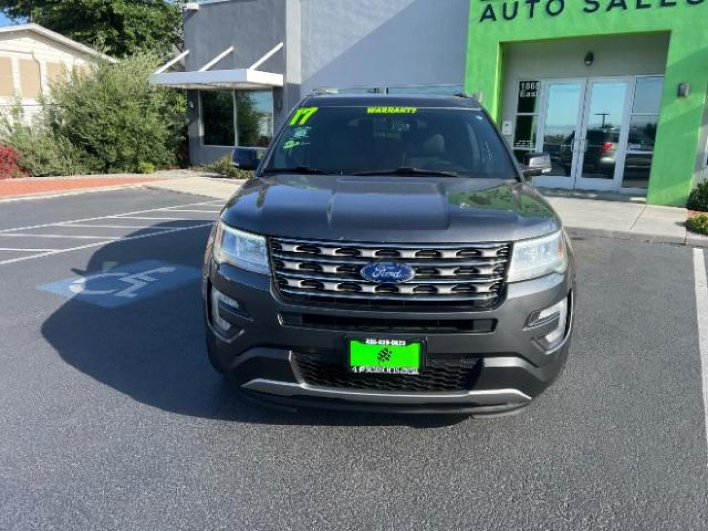 2017 Smoked Quartz Metallic Tinted Clearcoat /Ebony Black Ford Explorer XLT (1FM5K7D80HG) with an EcoBoost 2.3L I-4 gasoline direct injection engine, Automatic transmission, located at 940 North Main Street, Cedar City, UT, 84720, (435) 628-0023, 37.692936, -113.061897 - We specialize in helping ALL people get the best financing available. No matter your credit score, good, bad or none we can get you an amazing rate. Had a bankruptcy, divorce, or repossessions? We give you the green light to get your credit back on the road. Low down and affordable payments that fit- Photo#1