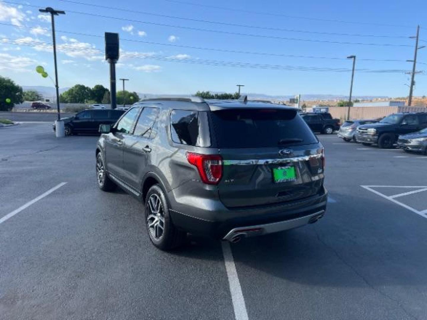 2017 Smoked Quartz Metallic Tinted Clearcoat /Ebony Black Ford Explorer XLT (1FM5K7D80HG) with an EcoBoost 2.3L I-4 gasoline direct injection engine, Automatic transmission, located at 940 North Main Street, Cedar City, UT, 84720, (435) 628-0023, 37.692936, -113.061897 - We specialize in helping ALL people get the best financing available. No matter your credit score, good, bad or none we can get you an amazing rate. Had a bankruptcy, divorce, or repossessions? We give you the green light to get your credit back on the road. Low down and affordable payments that fit- Photo#4