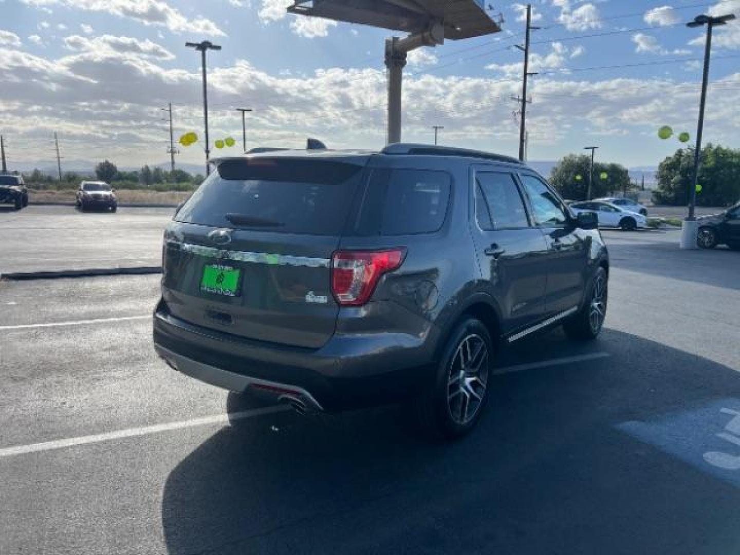 2017 Smoked Quartz Metallic Tinted Clearcoat /Ebony Black Ford Explorer XLT (1FM5K7D80HG) with an EcoBoost 2.3L I-4 gasoline direct injection engine, Automatic transmission, located at 940 North Main Street, Cedar City, UT, 84720, (435) 628-0023, 37.692936, -113.061897 - We specialize in helping ALL people get the best financing available. No matter your credit score, good, bad or none we can get you an amazing rate. Had a bankruptcy, divorce, or repossessions? We give you the green light to get your credit back on the road. Low down and affordable payments that fit- Photo#6