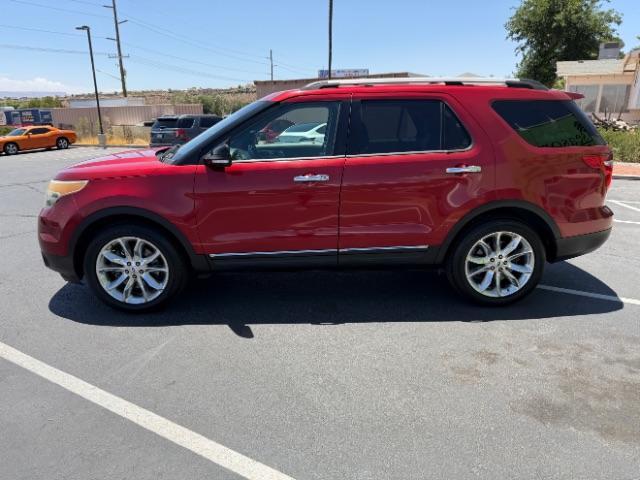 2014 Ruby Red Metallic Tinted Clearcoat /Medium Light Stone Ford Explorer XLT (1FM5K7D87EG) with an EcoBoost 2L I-4 gasoline direct injection engine, Automatic transmission, located at 940 North Main Street, Cedar City, UT, 84720, (435) 628-0023, 37.692936, -113.061897 - We specialize in helping ALL people get the best financing available. No matter your credit score, good, bad or none we can get you an amazing rate. Had a bankruptcy, divorce, or repossessions? We give you the green light to get your credit back on the road. Low down and affordable payments that fit- Photo#3