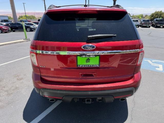 2014 Ruby Red Metallic Tinted Clearcoat /Medium Light Stone Ford Explorer XLT (1FM5K7D87EG) with an EcoBoost 2L I-4 gasoline direct injection engine, Automatic transmission, located at 940 North Main Street, Cedar City, UT, 84720, (435) 628-0023, 37.692936, -113.061897 - We specialize in helping ALL people get the best financing available. No matter your credit score, good, bad or none we can get you an amazing rate. Had a bankruptcy, divorce, or repossessions? We give you the green light to get your credit back on the road. Low down and affordable payments that fit- Photo#5