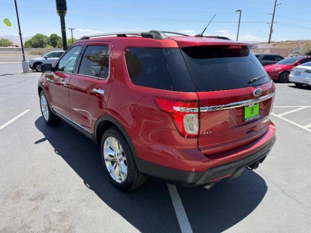 2014 Ruby Red Metallic Tinted Clearcoat /Medium Light Stone Ford Explorer XLT (1FM5K7D87EG) with an EcoBoost 2L I-4 gasoline direct injection engine, Automatic transmission, located at 940 North Main Street, Cedar City, UT, 84720, (435) 628-0023, 37.692936, -113.061897 - We specialize in helping ALL people get the best financing available. No matter your credit score, good, bad or none we can get you an amazing rate. Had a bankruptcy, divorce, or repossessions? We give you the green light to get your credit back on the road. Low down and affordable payments that fit- Photo#6