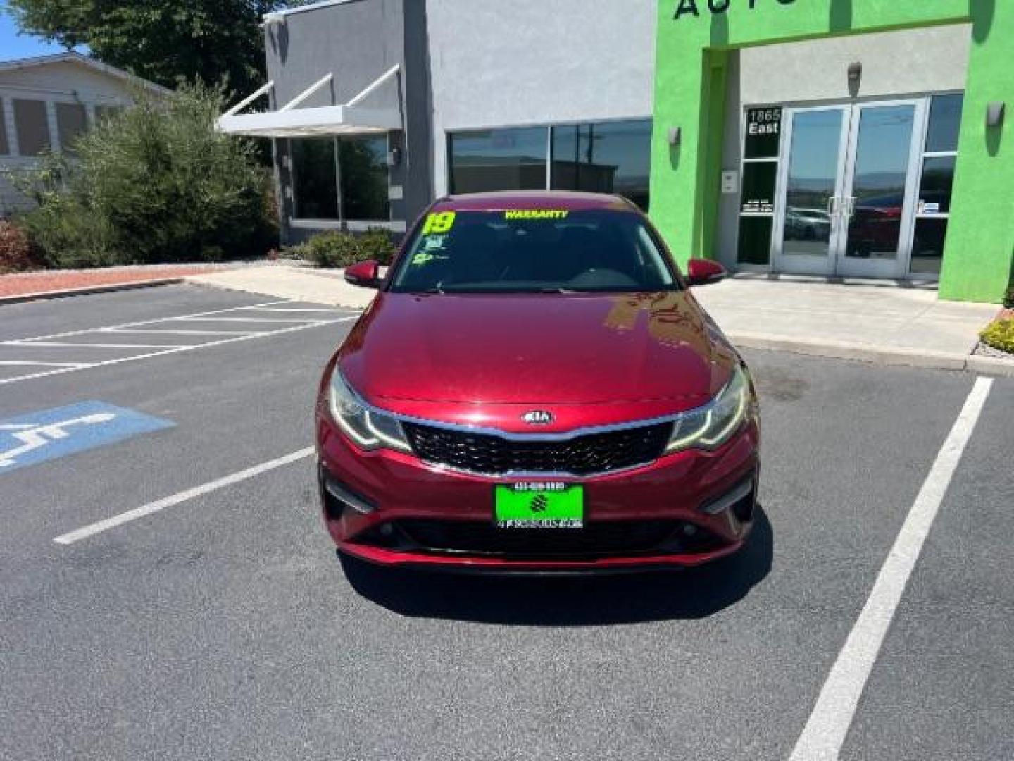2019 Passion Red /Black Kia Optima S (5XXGT4L37KG) with an Theta II 2.4L I-4 gasoline direct injection engine, Automatic transmission, located at 1865 East Red Hills Pkwy, St. George, 84770, (435) 628-0023, 37.120850, -113.543640 - We specialize in helping ALL people get the best financing available. No matter your credit score, good, bad or none we can get you an amazing rate. Had a bankruptcy, divorce, or repossessions? We give you the green light to get your credit back on the road. Low down and affordable payments that fit - Photo#1