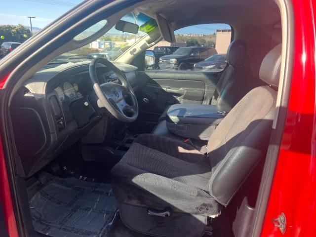 2002 Flame Red Clearcoat /Dark Slate Gray Dodge Ram 1500 ST (1D7HA16K62J) , Manual transmission, located at 940 North Main Street, Cedar City, UT, 84720, (435) 628-0023, 37.692936, -113.061897 - We specialize in helping ALL people get the best financing available. No matter your credit score, good, bad or none we can get you an amazing rate. Had a bankruptcy, divorce, or repossessions? We give you the green light to get your credit back on the road. Low down and affordable payments that fit - Photo#13