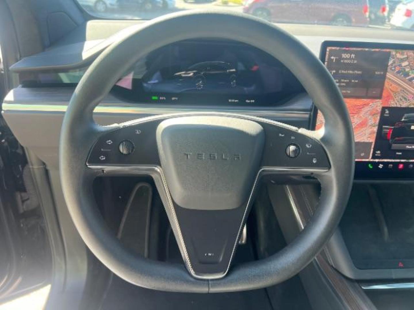 2023 Solid Black /Black Tesla Model X Dual Motor All-Wheel Drive (7SAXCAE52PF) with an ELECTRIC engine, Electric transmission, located at 1865 East Red Hills Pkwy, St. George, 84770, (435) 628-0023, 37.120850, -113.543640 - Perfect condition HW4 Tesla Model X All Wheel Drive. with 7 Seats!, Hepa filter, 20 wheels, Tow hitch. Black on black looks amazing. The Model X is discontinued and the absolutly best tesla made. Tires are in great condition. Remaining Tesla basic warranty until Nov 19, 2027 or 50k miles. Battery- Photo#16