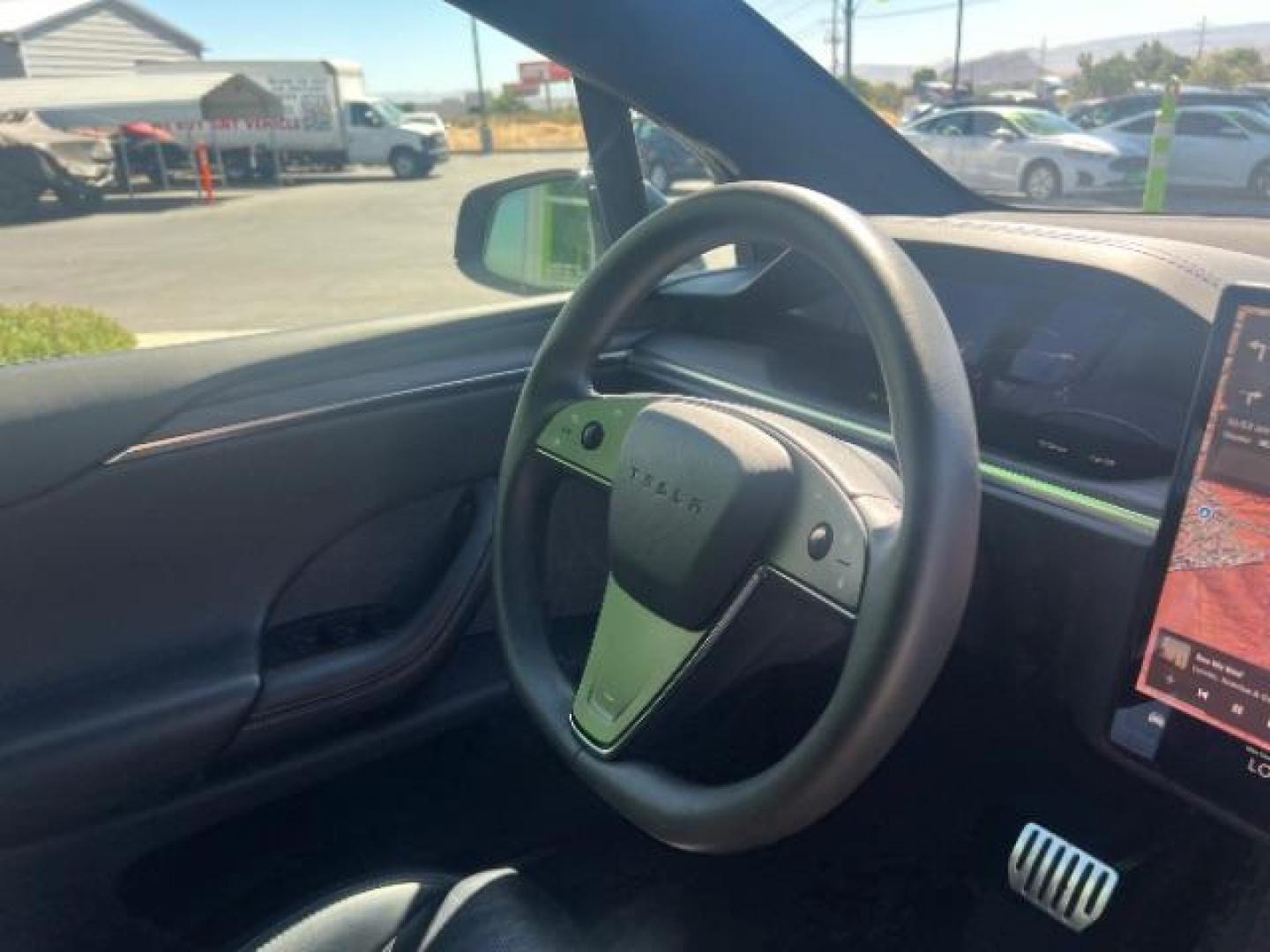 2023 Solid Black /Black Tesla Model X Dual Motor All-Wheel Drive (7SAXCAE52PF) with an ELECTRIC engine, Electric transmission, located at 1865 East Red Hills Pkwy, St. George, 84770, (435) 628-0023, 37.120850, -113.543640 - Perfect condition HW4 Tesla Model X All Wheel Drive. with 7 Seats!, Hepa filter, 20 wheels, Tow hitch. Black on black looks amazing. The Model X is discontinued and the absolutly best tesla made. Tires are in great condition. Remaining Tesla basic warranty until Nov 19, 2027 or 50k miles. Battery- Photo#28