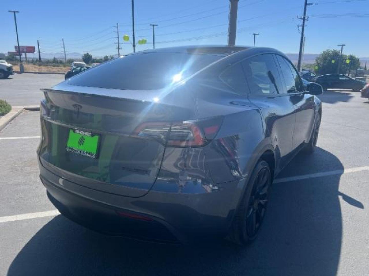 2023 Midnight Silver Metallic /Black Tesla Model Y Long Range Dual Motor All-Wheel Drive | AWD (7SAYGDEEXPA) with an ELECTRIC engine, Electric transmission, located at 1865 East Red Hills Pkwy, St. George, 84770, (435) 628-0023, 37.120850, -113.543640 - Excellent Tesla Model Y Long Range All Wheel Drive. HW3.. Excellent condition. All our Teslas come with charging kit. We also replace the cabin air filter, clean radiator and top off fluids Battery is healthy. Gets 265 on full charge. Clean title, no accidents, 1 Owner Still has remaining 120k- Photo#8