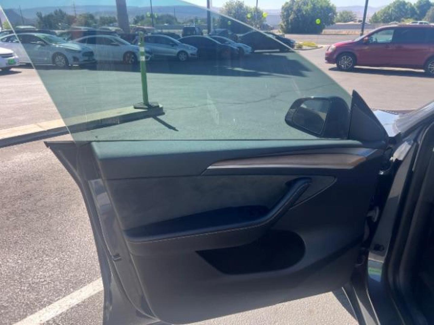 2023 Midnight Silver Metallic /Black Tesla Model Y Long Range Dual Motor All-Wheel Drive | AWD (7SAYGDEEXPA) with an ELECTRIC engine, Electric transmission, located at 1865 East Red Hills Pkwy, St. George, 84770, (435) 628-0023, 37.120850, -113.543640 - Excellent Tesla Model Y Long Range All Wheel Drive. HW3.. Excellent condition. All our Teslas come with charging kit. We also replace the cabin air filter, clean radiator and top off fluids Battery is healthy. Gets 265 on full charge. Clean title, no accidents, 1 Owner Still has remaining 120k- Photo#14