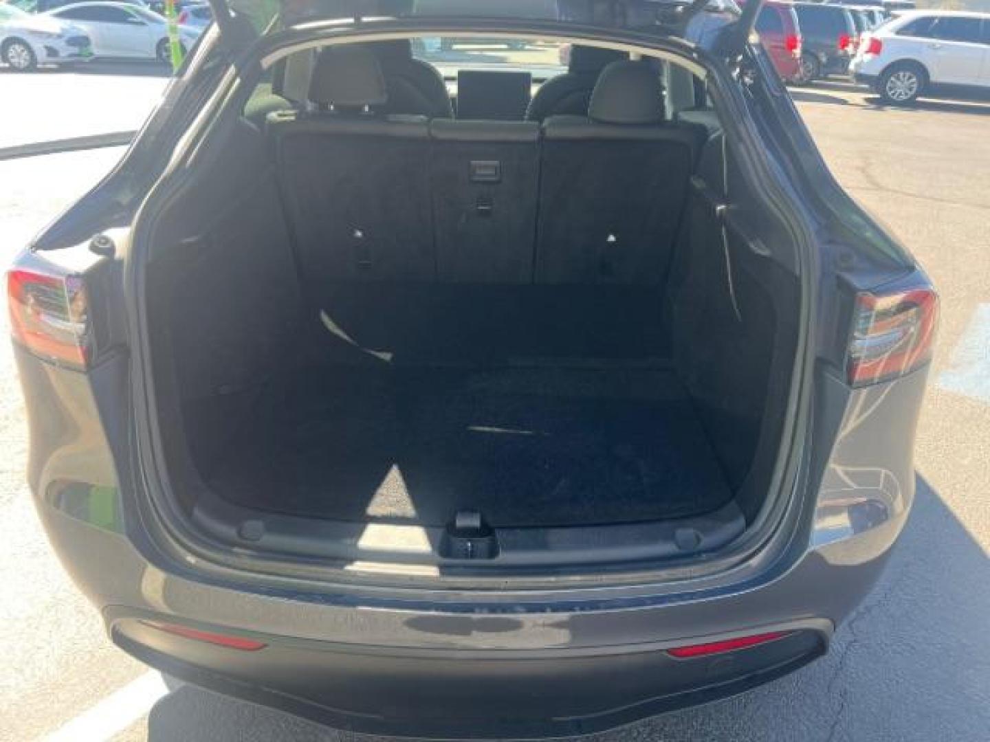 2023 Midnight Silver Metallic /Black Tesla Model Y Long Range Dual Motor All-Wheel Drive | AWD (7SAYGDEEXPA) with an ELECTRIC engine, Electric transmission, located at 1865 East Red Hills Pkwy, St. George, 84770, (435) 628-0023, 37.120850, -113.543640 - Excellent Tesla Model Y Long Range All Wheel Drive. HW3.. Excellent condition. All our Teslas come with charging kit. We also replace the cabin air filter, clean radiator and top off fluids Battery is healthy. Gets 265 on full charge. Clean title, no accidents, 1 Owner Still has remaining 120k- Photo#23