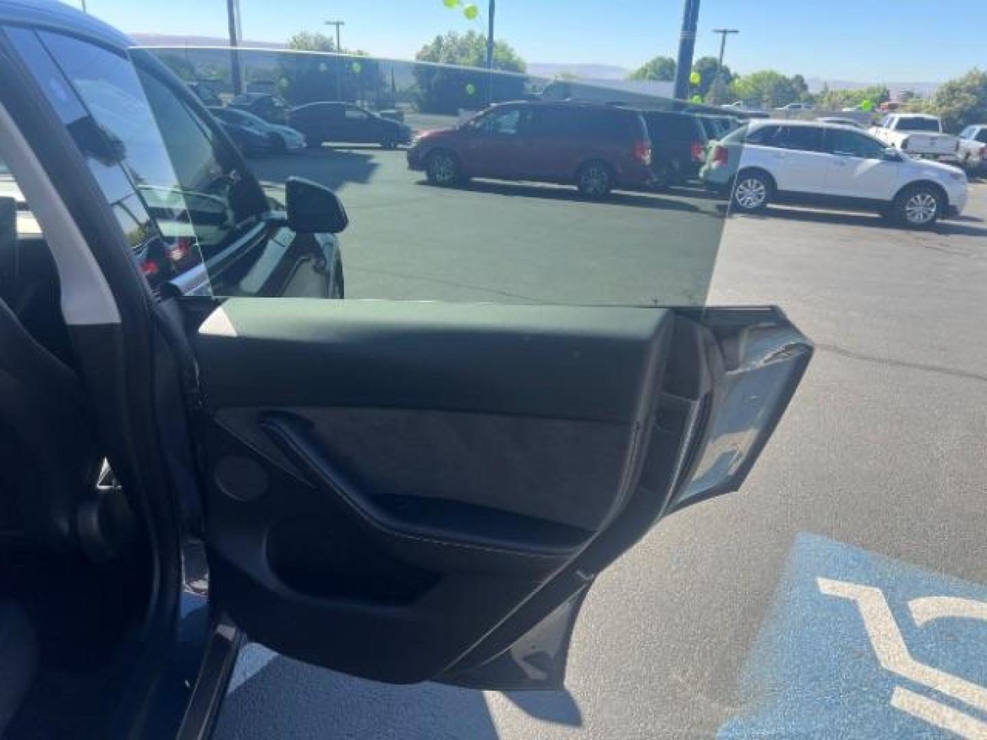 2023 Midnight Silver Metallic /Black Tesla Model Y Long Range Dual Motor All-Wheel Drive | AWD (7SAYGDEEXPA) with an ELECTRIC engine, Electric transmission, located at 1865 East Red Hills Pkwy, St. George, 84770, (435) 628-0023, 37.120850, -113.543640 - Excellent Tesla Model Y Long Range All Wheel Drive. HW3.. Excellent condition. All our Teslas come with charging kit. We also replace the cabin air filter, clean radiator and top off fluids Battery is healthy. Gets 265 on full charge. Clean title, no accidents, 1 Owner Still has remaining 120k- Photo#24