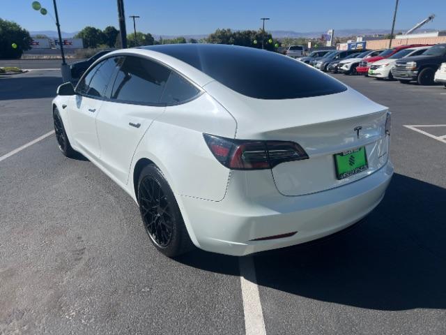 2021 Pearl White Multi-Coat /Black Tesla Model 3 Long Range (5YJ3E1EB6MF) with an ELECTRIC engine, Electric transmission, located at 1865 East Red Hills Pkwy, St. George, 84770, (435) 628-0023, 37.120850, -113.543640 - Photo#6