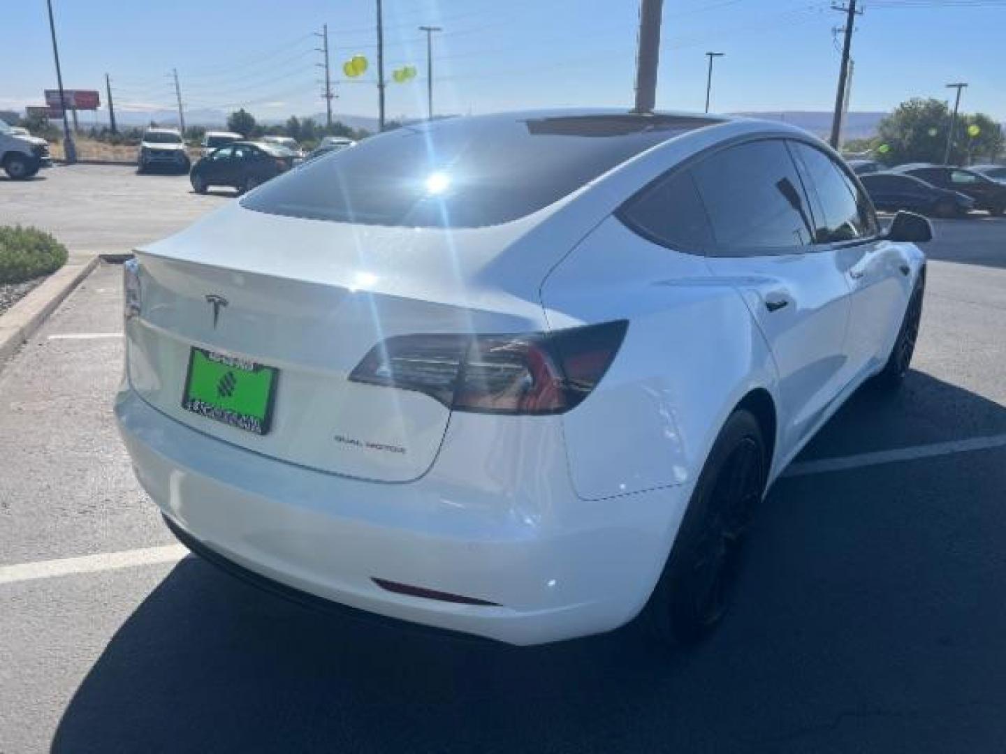 2021 Pearl White Multi-Coat /Black Tesla Model 3 Long Range (5YJ3E1EB6MF) with an ELECTRIC engine, Electric transmission, located at 1865 East Red Hills Pkwy, St. George, 84770, (435) 628-0023, 37.120850, -113.543640 - Excellent Tesla Model 3 Long Range All Wheel Drive. 5 Seats HW3, Interior and exterior in great condition. Small scratches and dings as pictured. Every Tesla we sell has had cabin air filter replaced, radiator cleaned, fluids topped AND comes with a mobile charging kit! Battery is healthy and gets- Photo#8