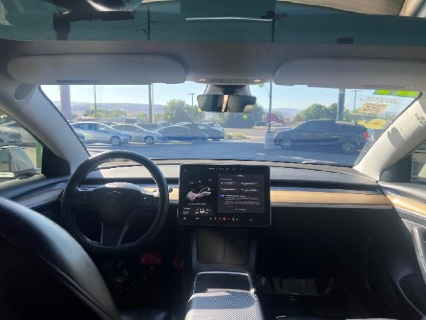 2021 Pearl White Multi-Coat /Black Tesla Model 3 Long Range (5YJ3E1EB6MF) with an ELECTRIC engine, Electric transmission, located at 1865 East Red Hills Pkwy, St. George, 84770, (435) 628-0023, 37.120850, -113.543640 - Excellent Tesla Model 3 Long Range All Wheel Drive. 5 Seats HW3, Interior and exterior in great condition. Small scratches and dings as pictured. Every Tesla we sell has had cabin air filter replaced, radiator cleaned, fluids topped AND comes with a mobile charging kit! Battery is healthy and gets- Photo#23