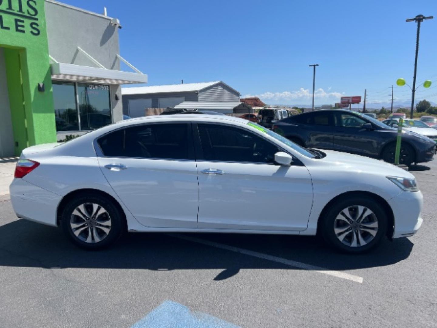 2014 White Orchid Pearl /Ivory Honda Accord LX (1HGCR2F37EA) with an 2.4L I-4 gasoline direct injection engine, Automatic transmission, located at 1865 East Red Hills Pkwy, St. George, 84770, (435) 628-0023, 37.120850, -113.543640- Photo#7