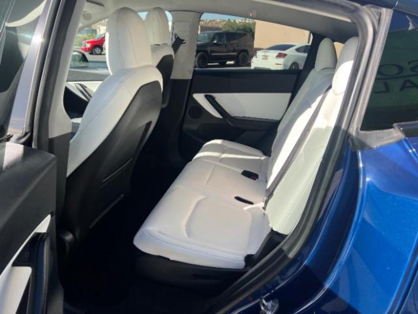 2022 Deep Blue Metallic /White/Black Tesla Model Y Long Range Dual Motor All-Wheel Drive (7SAYGAEE2NF) with an ELECTRIC engine, Electric transmission, located at 1865 East Red Hills Pkwy, St. George, 84770, (435) 628-0023, 37.120850, -113.543640- Photo#21