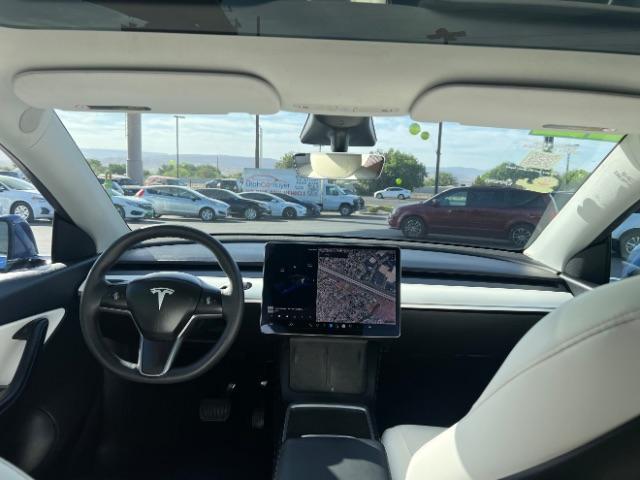 2022 Deep Blue Metallic /White/Black Tesla Model Y Long Range Dual Motor All-Wheel Drive (7SAYGAEE2NF) with an ELECTRIC engine, Electric transmission, located at 1865 East Red Hills Pkwy, St. George, 84770, (435) 628-0023, 37.120850, -113.543640 - Photo#23