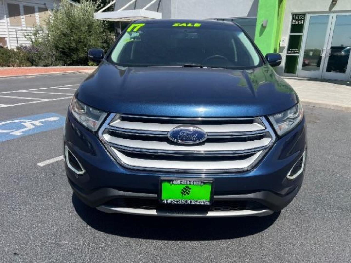 2017 Blue Jeans Metallic /Ebony Ford Edge SEL (2FMPK3J89HB) , Automatic transmission, located at 940 North Main Street, Cedar City, UT, 84720, (435) 628-0023, 37.692936, -113.061897 - We specialize in helping ALL people get the best financing available. No matter your credit score, good, bad or none we can get you an amazing rate. Had a bankruptcy, divorce, or repossessions? We give you the green light to get your credit back on the road. Low down and affordable payments that fit - Photo#1