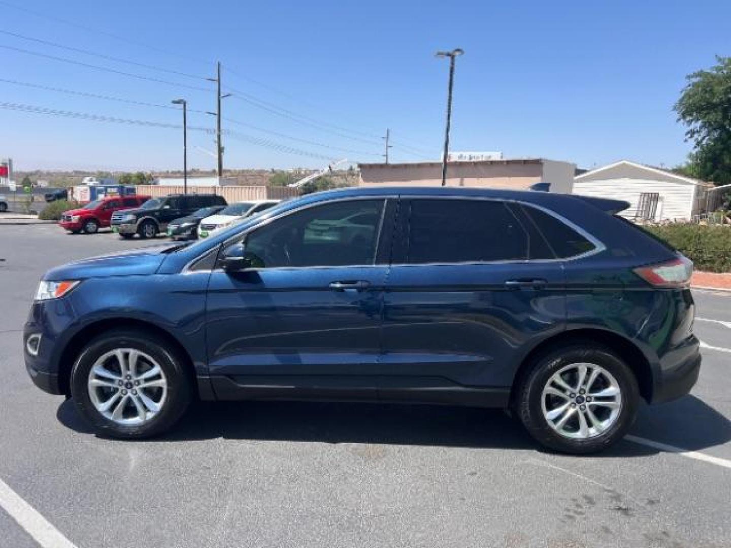 2017 Blue Jeans Metallic /Ebony Ford Edge SEL (2FMPK3J89HB) , Automatic transmission, located at 940 North Main Street, Cedar City, UT, 84720, (435) 628-0023, 37.692936, -113.061897 - We specialize in helping ALL people get the best financing available. No matter your credit score, good, bad or none we can get you an amazing rate. Had a bankruptcy, divorce, or repossessions? We give you the green light to get your credit back on the road. Low down and affordable payments that fit - Photo#3