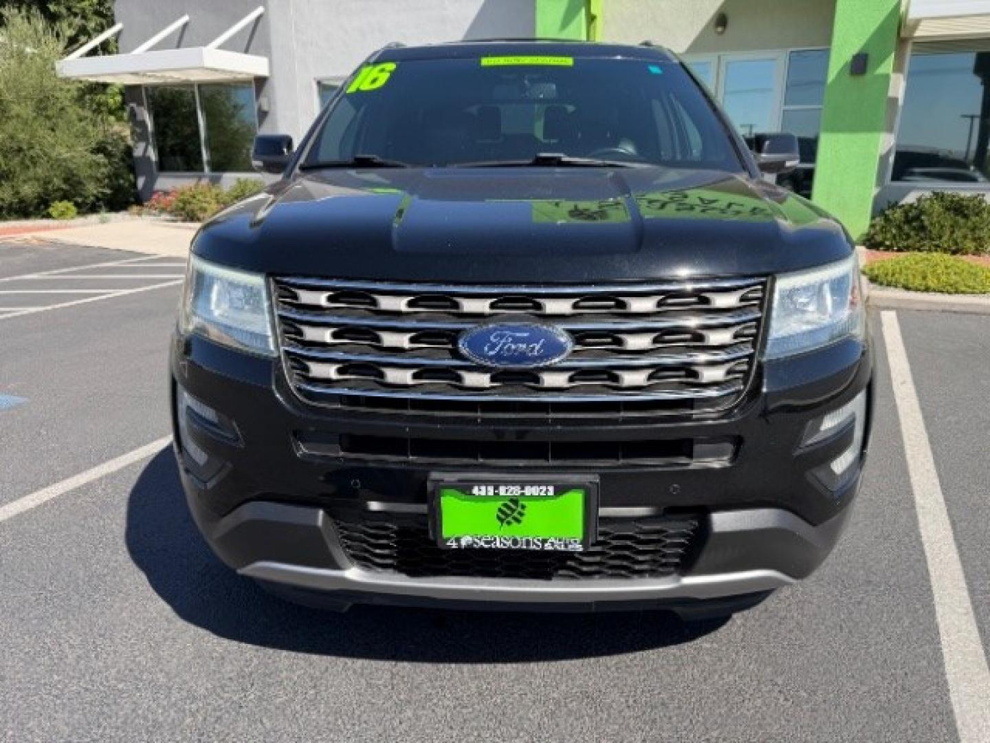 2016 Shadow Black /Ebony Black Ford Explorer XLT (1FM5K7D89GG) with an EcoBoost 2.3L I-4 gasoline direct injection engine, Automatic transmission, located at 1865 East Red Hills Pkwy, St. George, 84770, (435) 628-0023, 37.120850, -113.543640- Photo#1