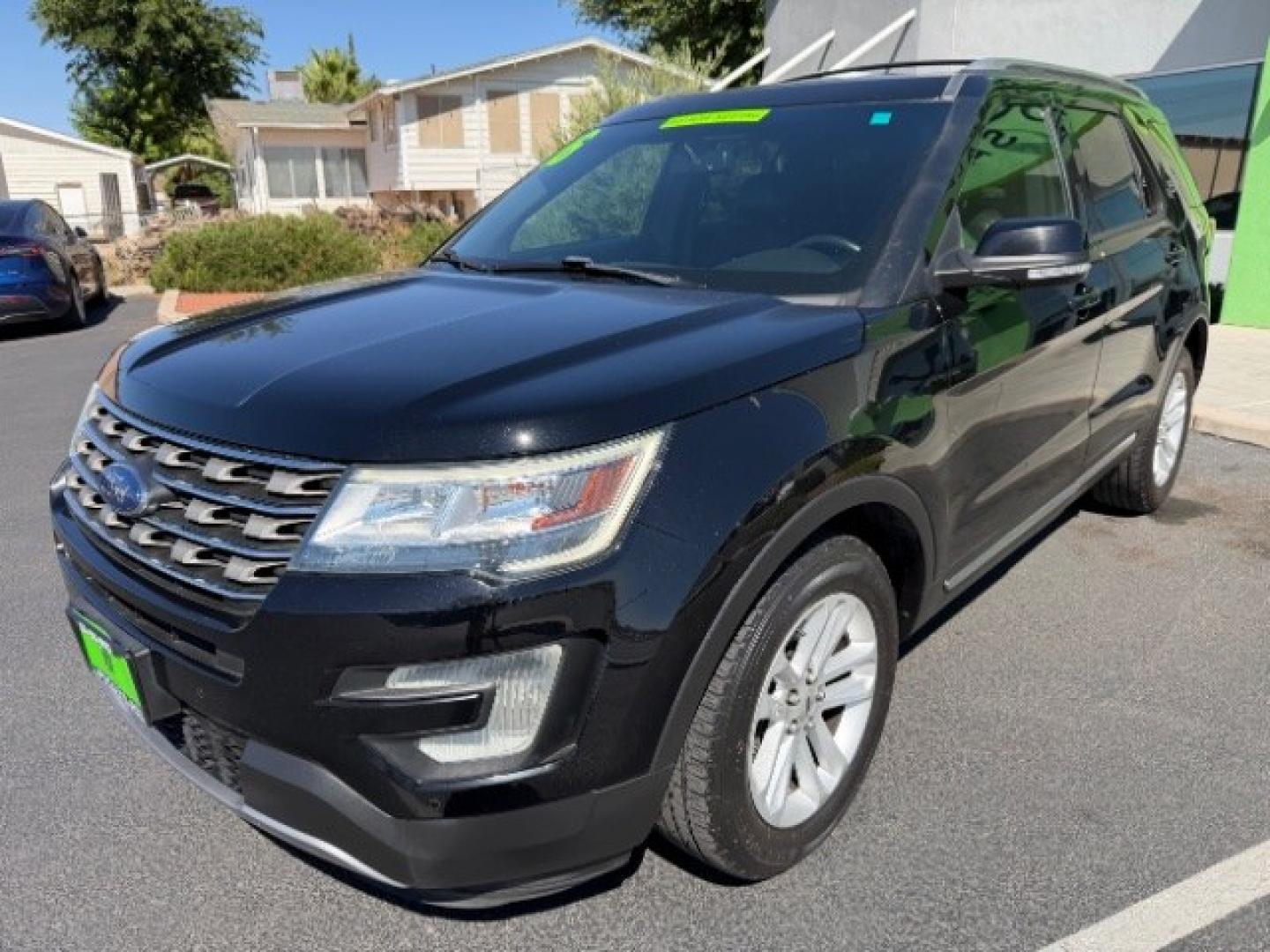 2016 Shadow Black /Ebony Black Ford Explorer XLT (1FM5K7D89GG) with an EcoBoost 2.3L I-4 gasoline direct injection engine, Automatic transmission, located at 1865 East Red Hills Pkwy, St. George, 84770, (435) 628-0023, 37.120850, -113.543640- Photo#2