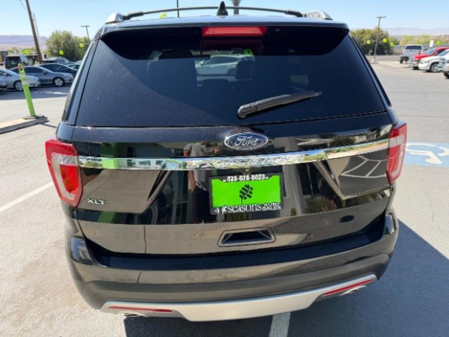 2016 Shadow Black /Ebony Black Ford Explorer XLT (1FM5K7D89GG) with an EcoBoost 2.3L I-4 gasoline direct injection engine, Automatic transmission, located at 1865 East Red Hills Pkwy, St. George, 84770, (435) 628-0023, 37.120850, -113.543640- Photo#3