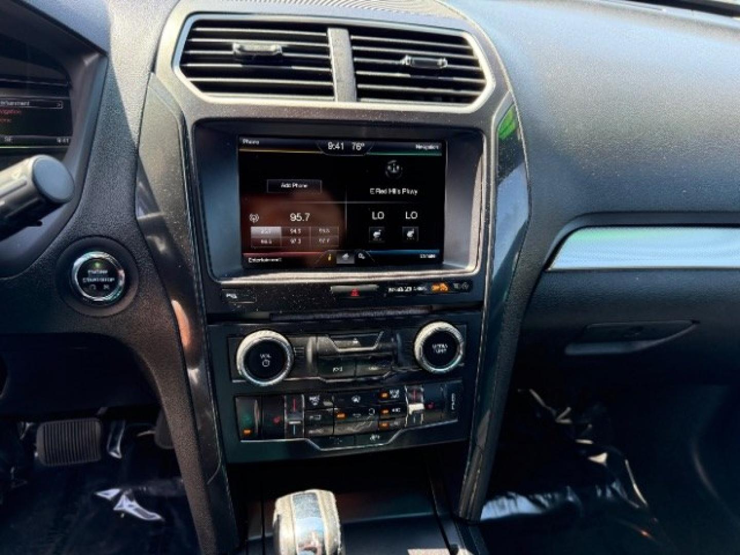 2016 Shadow Black /Ebony Black Ford Explorer XLT (1FM5K7D89GG) with an EcoBoost 2.3L I-4 gasoline direct injection engine, Automatic transmission, located at 1865 East Red Hills Pkwy, St. George, 84770, (435) 628-0023, 37.120850, -113.543640- Photo#29