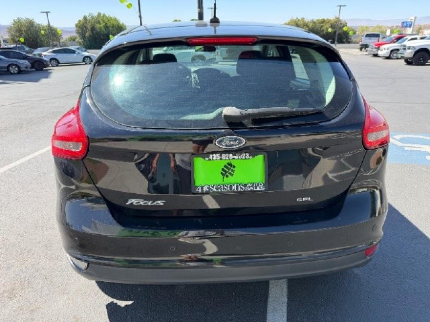 2017 Shadow Black /Charcoal Black Ford Focus SEL (1FADP3M26HL) with an 2L I-4 gasoline direct injection engine, Automatic transmission, located at 1865 East Red Hills Pkwy, St. George, 84770, (435) 628-0023, 37.120850, -113.543640 - We specialize in helping ALL people get the best financing available. No matter your credit score, good, bad or none we can get you an amazing rate. Had a bankruptcy, divorce, or repossessions? We give you the green light to get your credit back on the road. Low down and affordable payments that fit- Photo#3