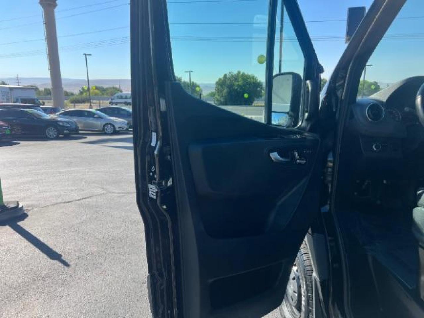 2024 Jet Black /Black Mercedes-Benz Sprinter 2500 Standard Roof 4-Cyl Diesel HO (W1Z4NFVY7RP) with an 2L I-4 diesel direct injection engine, AUTOMATIC transmission, located at 1865 East Red Hills Pkwy, St. George, 84770, (435) 628-0023, 37.120850, -113.543640 - Beautiful all wheel drive SPRINTER AWD with 12 seats, Leather, High output engine, Power drivers seat, Heated drivers seat, Auto A/c with large rear A/C unit, 360 parking camera, Tow hitch, large radio screen. Tires are 50% This beast is ready for all your summertime adventures. 1 owner, no accid- Photo#12