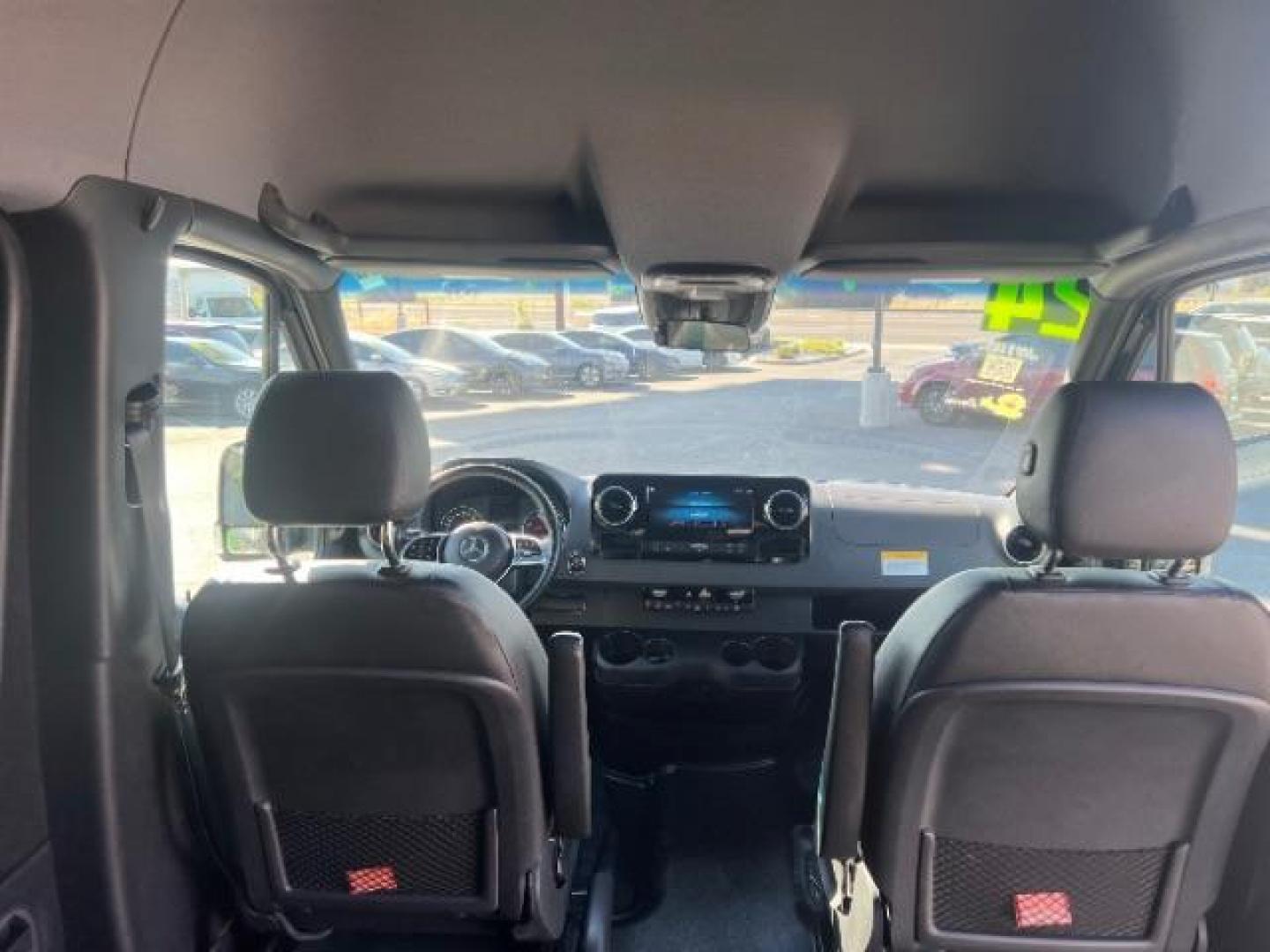 2024 Jet Black /Black Mercedes-Benz Sprinter 2500 Standard Roof 4-Cyl Diesel HO (W1Z4NFVY7RP) with an 2L I-4 diesel direct injection engine, AUTOMATIC transmission, located at 1865 East Red Hills Pkwy, St. George, 84770, (435) 628-0023, 37.120850, -113.543640 - Beautiful all wheel drive SPRINTER AWD with 12 seats, Leather, High output engine, Power drivers seat, Heated drivers seat, Auto A/c with large rear A/C unit, 360 parking camera, Tow hitch, large radio screen. Tires are 50% This beast is ready for all your summertime adventures. 1 owner, no accid- Photo#24