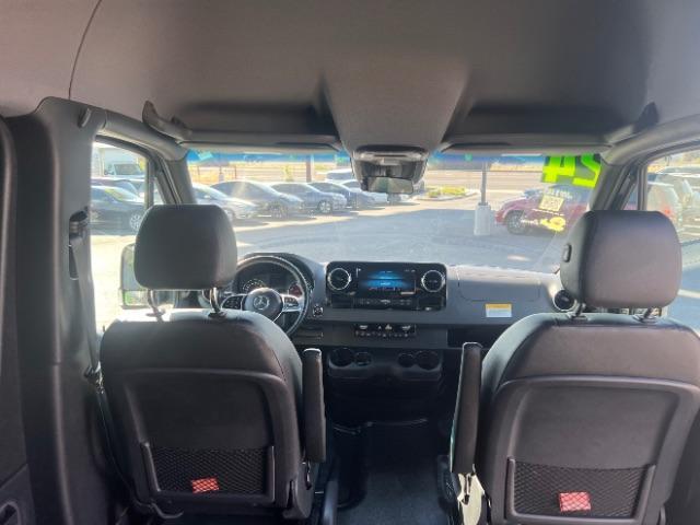 2024 Jet Black /Black Mercedes-Benz Sprinter 2500 Standard Roof 4-Cyl Diesel HO (W1Z4NFVY7RP) with an 2L I-4 diesel direct injection engine, AUTOMATIC transmission, located at 1865 East Red Hills Pkwy, St. George, 84770, (435) 628-0023, 37.120850, -113.543640 - Beautiful all wheel drive SPRINTER AWD with 12 seats, Leather, High output engine, Power drivers seat, Heated drivers seat, Auto A/c with large rear A/C unit, 360 parking camera, Tow hitch, large radio screen. Tires are 50% This beast is ready for all your summertime adventures. 1 owner, no accid - Photo#24
