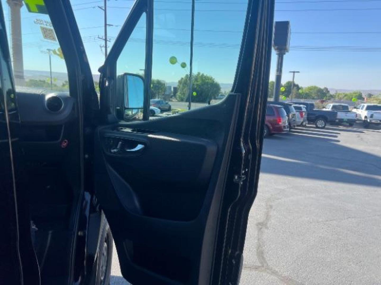 2024 Jet Black /Black Mercedes-Benz Sprinter 2500 Standard Roof 4-Cyl Diesel HO (W1Z4NFVY7RP) with an 2L I-4 diesel direct injection engine, AUTOMATIC transmission, located at 1865 East Red Hills Pkwy, St. George, 84770, (435) 628-0023, 37.120850, -113.543640 - Beautiful all wheel drive SPRINTER AWD with 12 seats, Leather, High output engine, Power drivers seat, Heated drivers seat, Auto A/c with large rear A/C unit, 360 parking camera, Tow hitch, large radio screen. Tires are 50% This beast is ready for all your summertime adventures. 1 owner, no accid- Photo#25