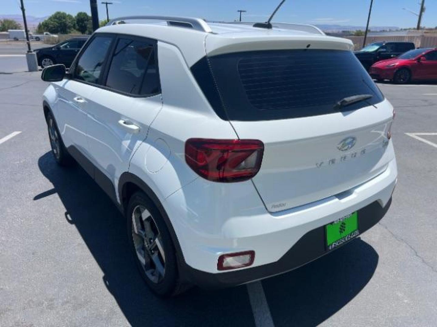 2024 Lunar White /Black Hyundai Venue SEL (KMHRC8A3XRU) with an Smartstream 1.6L I-4 DOHC engine, Automatic transmission, located at 1865 East Red Hills Pkwy, St. George, 84770, (435) 628-0023, 37.120850, -113.543640 - Photo#4