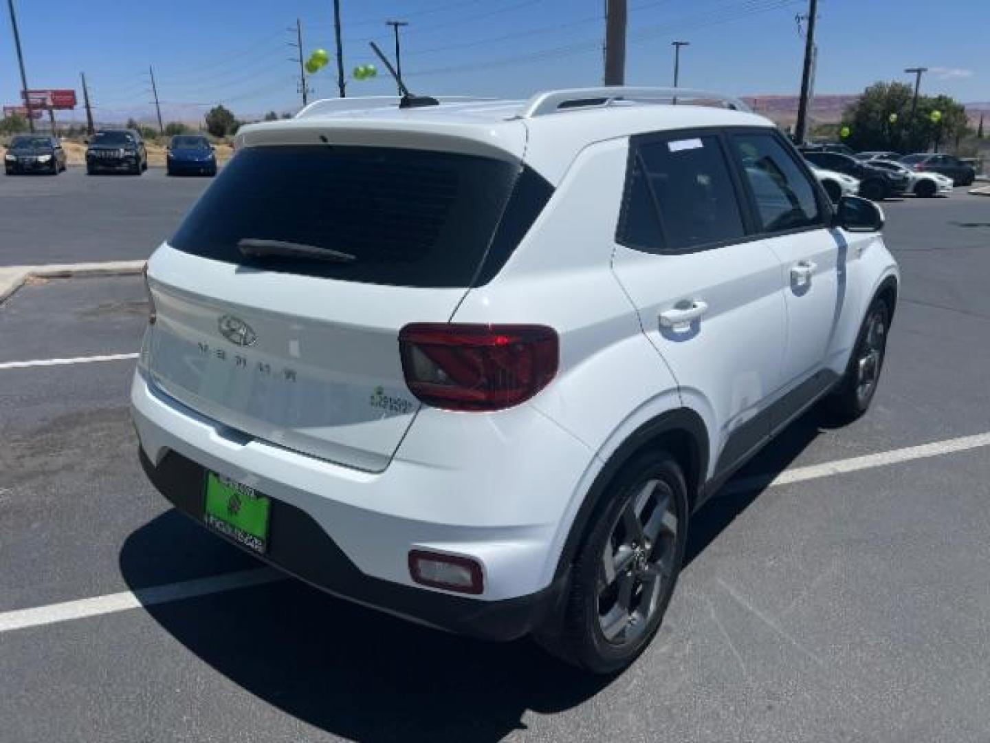 2024 Lunar White /Black Hyundai Venue SEL (KMHRC8A3XRU) with an Smartstream 1.6L I-4 DOHC engine, Automatic transmission, located at 1865 East Red Hills Pkwy, St. George, 84770, (435) 628-0023, 37.120850, -113.543640 - Photo#6