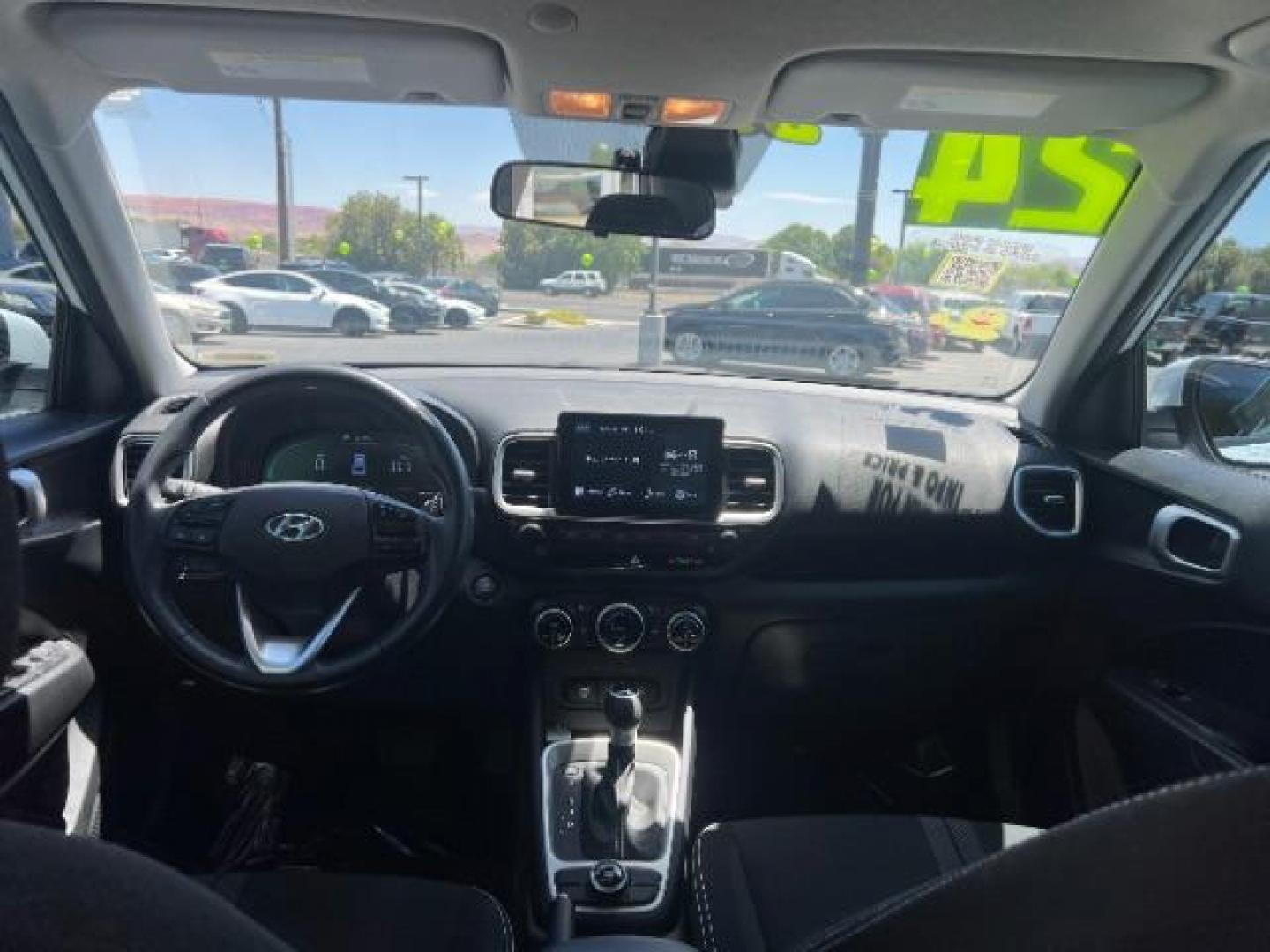 2024 Lunar White /Black Hyundai Venue SEL (KMHRC8A3XRU) with an Smartstream 1.6L I-4 DOHC engine, Automatic transmission, located at 1865 East Red Hills Pkwy, St. George, 84770, (435) 628-0023, 37.120850, -113.543640 - Photo#22
