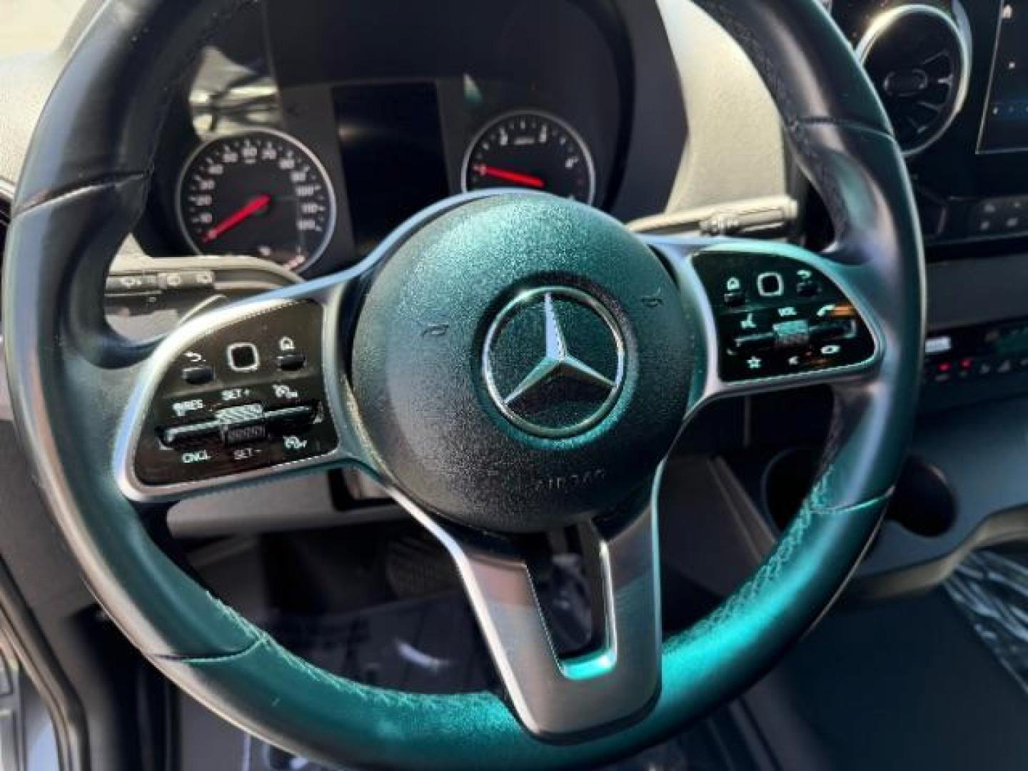 2024 Graphite Grey /Black Mercedes-Benz Sprinter 2500 High Roof 107 inches (W1Z4NFVY5RP) with an 2L I-4 diesel direct injection engine, AUTOMATIC transmission, located at 1865 East Red Hills Pkwy, St. George, 84770, (435) 628-0023, 37.120850, -113.543640 - ALL WHEEL DRIVE, 12 Passenger, Leather, Upgraded A/C roof unit, 360 Camera, Rear step, Large info screen, High output engine. 1 Owner, NO accidents Optional Equipment XM4 - Acoustic Package $97 JA7 - Blind Spot Assist $504 L13 - Fog Lamp with Cornering Light Function $223 H15 - Heated Front Passe- Photo#16