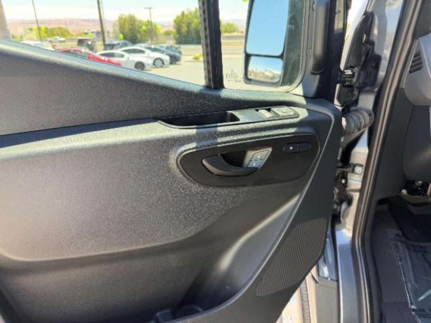 2024 Graphite Grey /Black Mercedes-Benz Sprinter 2500 High Roof 107 inches (W1Z4NFVY5RP) with an 2L I-4 diesel direct injection engine, AUTOMATIC transmission, located at 1865 East Red Hills Pkwy, St. George, 84770, (435) 628-0023, 37.120850, -113.543640 - ALL WHEEL DRIVE, 12 Passenger, Leather, Upgraded A/C roof unit, 360 Camera, Rear step, Large info screen, High output engine. 1 Owner, NO accidents Optional Equipment XM4 - Acoustic Package $97 JA7 - Blind Spot Assist $504 L13 - Fog Lamp with Cornering Light Function $223 H15 - Heated Front Passe- Photo#18