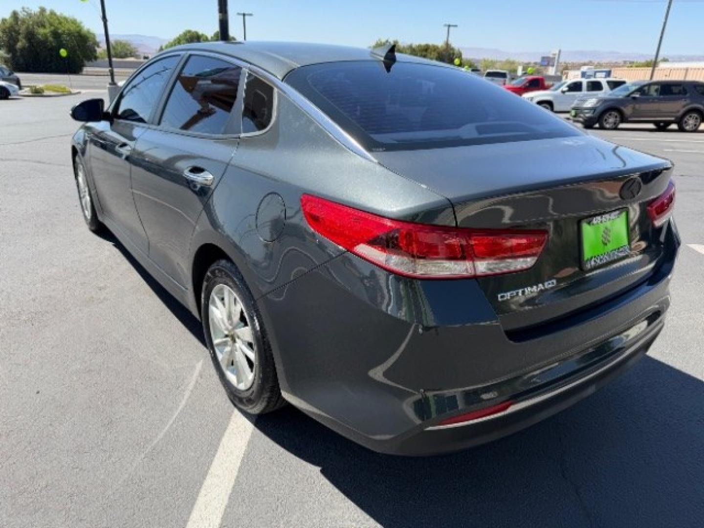 2016 Titanium Gray /Beige Kia Optima LX (5XXGT4L3XGG) with an Theta II 2.4L I-4 gasoline direct injection engine, Automatic transmission, located at 940 North Main Street, Cedar City, UT, 84720, (435) 628-0023, 37.692936, -113.061897 - We specialize in helping ALL people get the best financing available. No matter your credit score, good, bad or none we can get you an amazing rate. Had a bankruptcy, divorce, or repossessions? We give you the green light to get your credit back on the road. Low down and affordable payments that fit- Photo#6